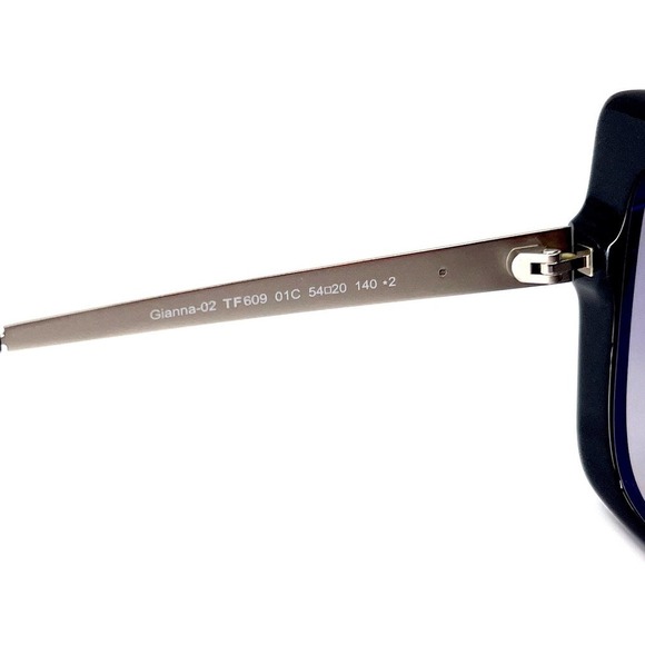 New! TOM FORD Sunglasses TF609 01C Gianna-02 54/20/140 Authentic NEW!!!